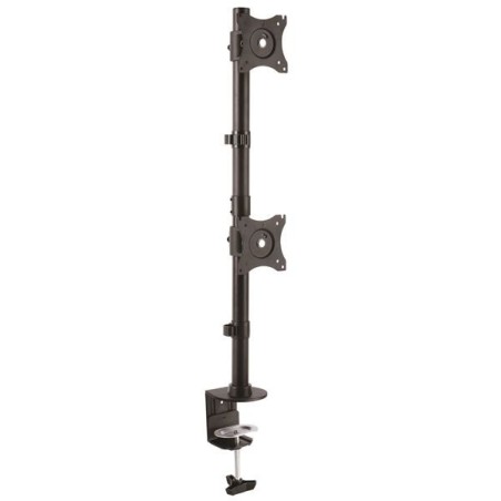 StarTech.com Vertical Desk Mount Dual Monitor Arm - For Monitors to 27 - Adjustable - Desk Clamp / Grommet-Hole Mount - Dual VE